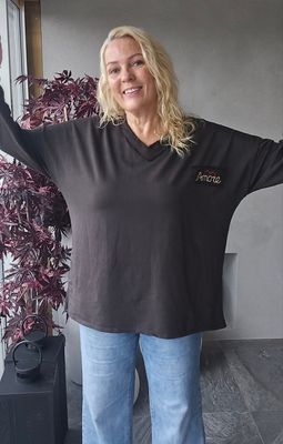 Hovedbilde AMORE LOUNGE TOP - chocolat