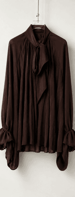 Hovedbilde Florine Blouse (6810) Choco - ca 25. august ...