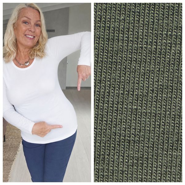 Secret Long Sleeve – Round Neck - light green - ca.1 juli levering