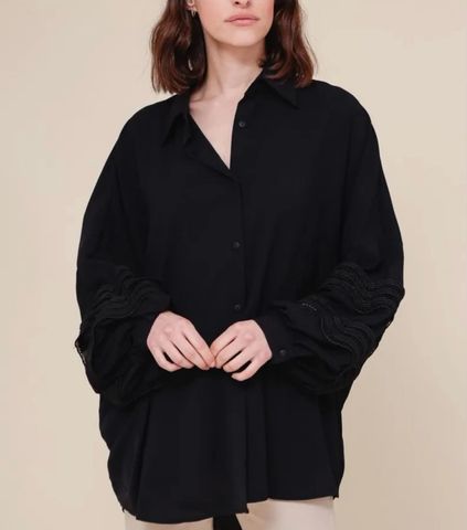 Hovedbilde Saga Blouse ( 8585-3205) - Black - ca.25 august ...