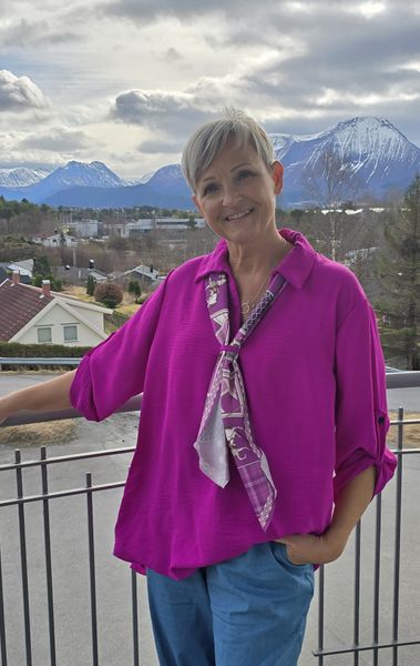 SCARLA Blouse Set ( 2947 ) - mauve