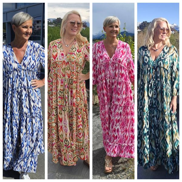 ALEXANDRA FLOW DRESS - alle fargene