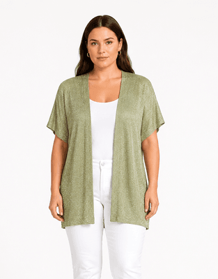 Hovedbilde SOLENA LUREX CARDIGAN ( dp13034 ) - kaki