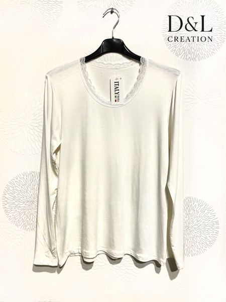 VIVIENNE LACE TOP - ( bsq6256 ) - white