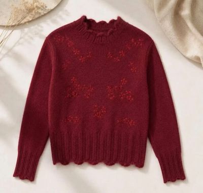 Hovedbilde ELARA KNIT  (3010-2022) - Red ( burgunder ) - ...