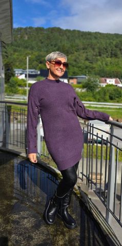 Hovedbilde DAKOTA KNIT DRESS - Purple - (2330-3422)