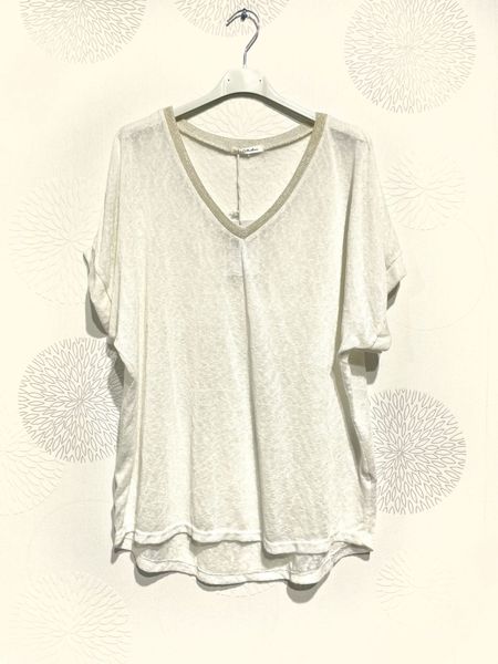 NOEMI TOP ( 90371 )  - white