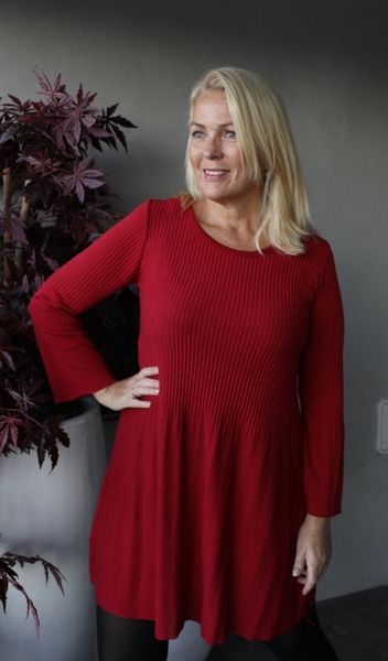 MdcSally Dress ( 20270 ) - Red washed-kun s/m