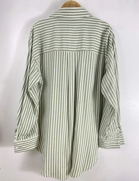 UNA COTTON SHIRT ( lu9757-3037) - green - levering ca.16 okt