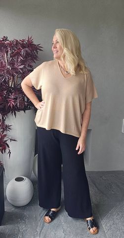 Hovedbilde SOLENA LUREX TOP ( dp13030 ) - camel