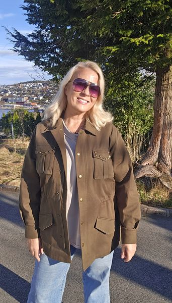 BLAZE ARMY JACKET - midten av mai levering