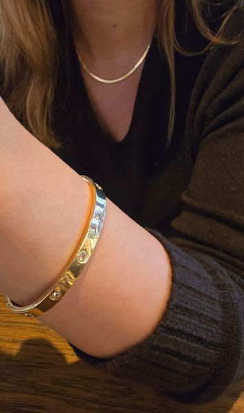 ETERN&Eacute; NECKLACE – 40 cm - s&oslash;lv 