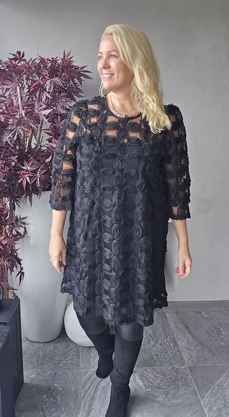VIOLET short dress - black 