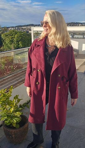 Hovedbilde EMBLA COAT (NS9835 )  - burgundy