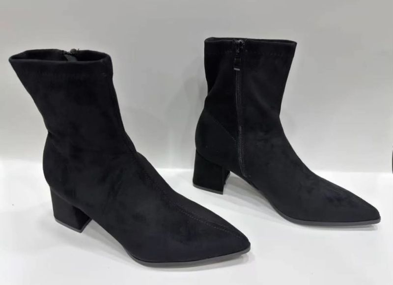 ELIA SUEDE BOOTS (A25788-3) - Black