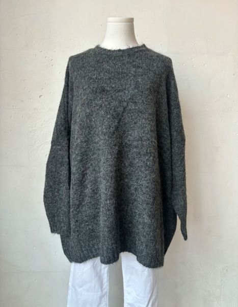 Mauve Knit (RM5027) ONE SIZE -  Dark Grey