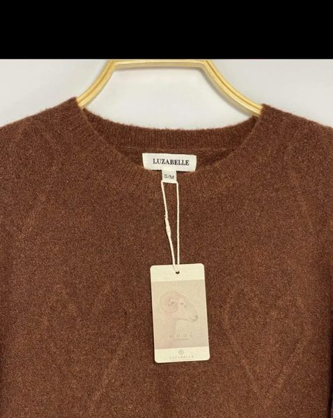 ARIELLE WOOL KNIT (1194-2087) - brown -