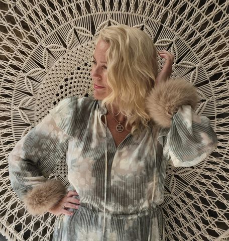 Hovedbilde Pulsvarmer i fuskepels - natur