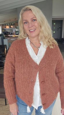 Hovedbilde TUSCAN CARDIGAN (RM5003) ONE SIZE - Terracotta 
