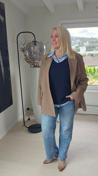 KELLY BLAZER - camel