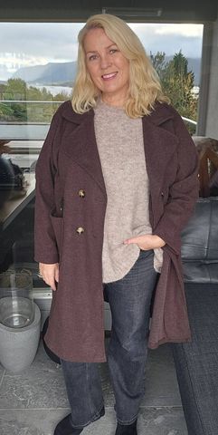 Hovedbilde EMBLA COAT (NS9835 )  - chocolat