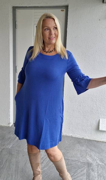 By Basics - Dress Trumpet cuff - kobolt ( kongebl&aring; )