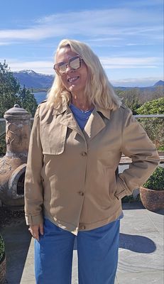Hovedbilde AUDREY SHORT TRENCH - beige - ca.20 mai levering