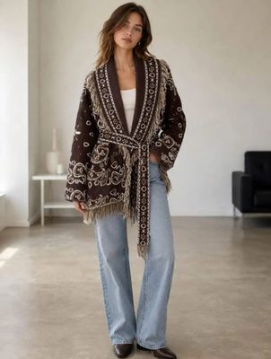 Hovedbilde TUVA CARDIGAN ( lu2532-2021 ) - chocolat - ...