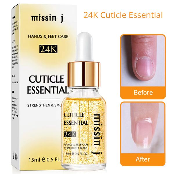 24K Cuticle Essential – Negleb&aring;ndsolje med gullpartikler ✨