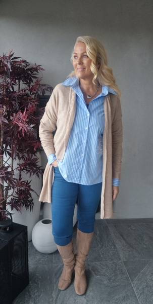 REY STRIPET SKJORTE - Gomaye- kun 34, 36, 