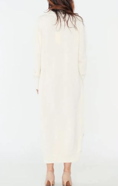 MIRA KNIT DRESS - Apricot - (6001-2012) - LEVERING CA. 25 august