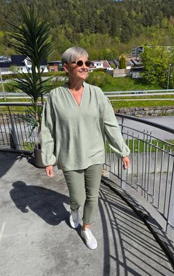 Hovedbilde FABIENNE BLOUSE ( hf25308) - kaki green
