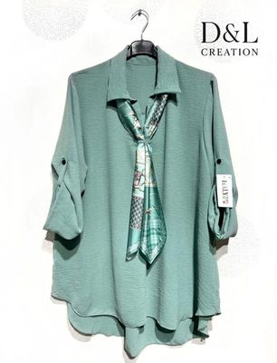 Hovedbilde SCARLA Blouse Set ( 2947 ) - aqua