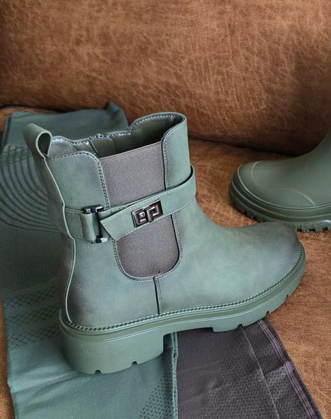 AVA ANKLE BOOT ( am7536 ) army green