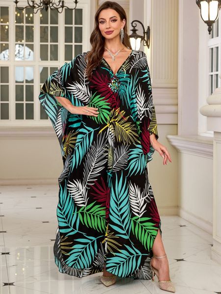 ARONA KAFTAN – TROPICAL LEAF